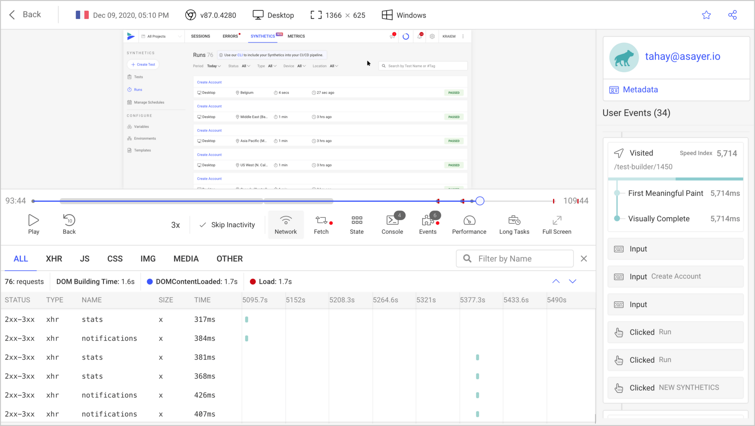 openreplay - open source analytics tools